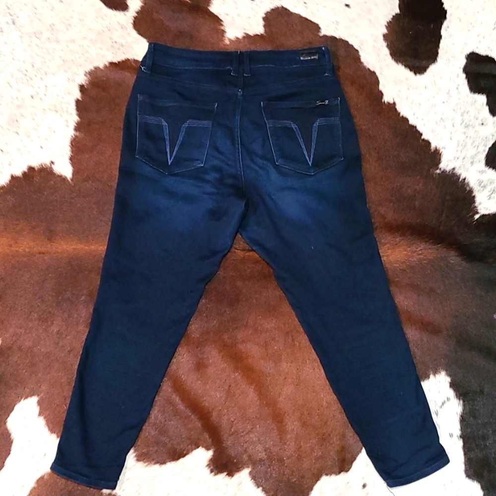 Seven7 High Rise Skinny Skin-Fit jeans